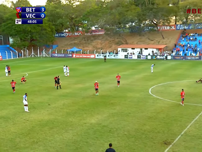 Betim Futebol vence o Boa Esporte Clube por 2 a 0 na Arena Vera Cruz