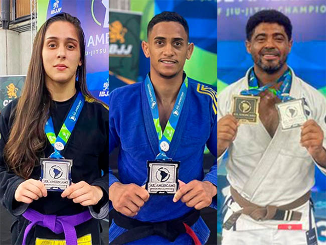 Aluno extensionista da Universidade Estadual conquista quatro medalhas em Campeonato  Mundial de Jiu Jitsu