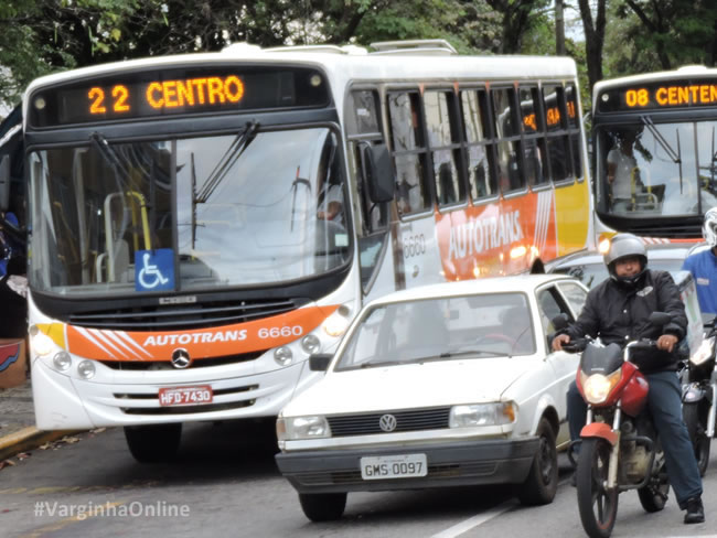 Com ônibus 'repaginados', nova empresa de transporte público tem 1º dia  útil de operação em Varginha, Sul de Minas